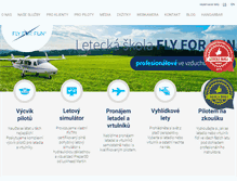Tablet Screenshot of flyforfun.cz